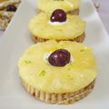 Tartelettes pralin , mascarpone et ananas 
