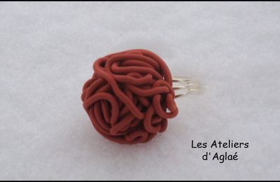 Bague "Vermicelle"