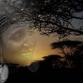 Afrique c 6  Visage de femme Peul  Mopti  Malie