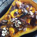 BUTTERNUT FARCIE BACON-CHÂTAIGNES-NOISETTES