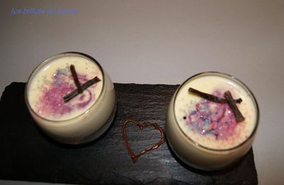 PANNA COTTA AU MASCARPONE ET 0 LA VANILLE DE MADAGASCAR