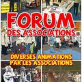 Forum des associations les 15 et 16 septembre sur la place verte à Fourmies
