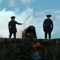 Animation, Coup de canon,  Forteresse de Louisbourg, Nouvelle-Écosse