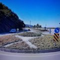 Rond-point à Rize (Turquie)
