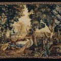 Verdure aux Oiseaux & Verdure aux grands arbres. Tapisseries flamandes, XVIIe - XVIIIe siècles