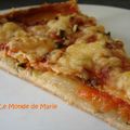 Tarte courgettes tomates