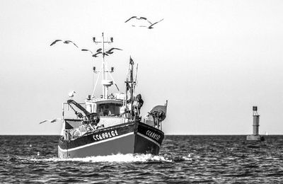 Bretagne ... La pêche et ses bateaux