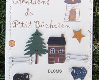 Réf : BLCMS - Log Cabin et Moutons - Collection Kentucky