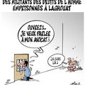 Des militants des droits de l'homme emprisonnés - par dilem - 23 février 2015