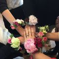 ATELIER FLORAL POUR ENTERREMENT VIE DE JEUNE FILLE