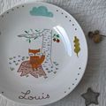 Des jolies assiettes porcelaines personnalisées