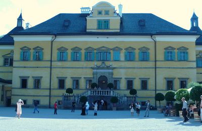 Photos du château Hellbrunn et de ses jeux d'eau