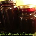 la confiture de mures à l'ancienne (et version sans pépins)