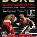 Une Grande Réunion de Boxe à Libourne le 19 Novembre 2016