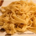 Tagliatelles fraîches maison