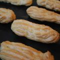 Eclairs à la pistache 