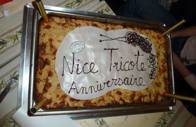 Anniversaire de Nice tricote