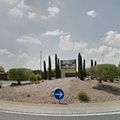 Rond-point à Marmande