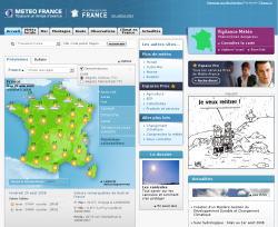 Le site de Météo France fait peau neuve