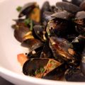 Moules à la chermoula