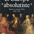 L’Europe « absolutiste »