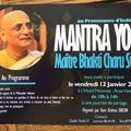 Swami Bhakti Charu (Inde) - Session Mantra Yoga  12 janvier 2018