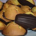 Madeleines au chocolat maison