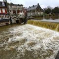 HIRSON : AVEC 1,66 M. A MINUIT, L'OISE ET LE GLAND EN ALERTE JAUNE.