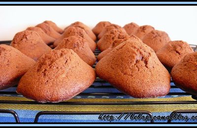 Madeleines au chocolat 