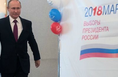 VLADIMIR POUTINE REELU PRESIDENT DE LA FEDERATION DE RUSSIE AVEC PRES DE 76,66 % DE SUFFRAGES QUELLE CLAQUE POUR SES DETRACTEURS