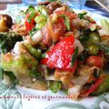 caponata sicilienne en salade 