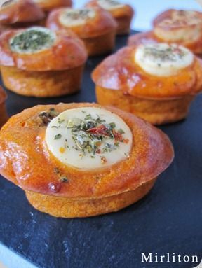 ¤¤¤Pour l’apéritif, des mini-moelleux saveur d’Italie¤¤¤