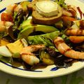 Salade Avocat-Crevettes