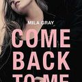 Concours Come back to me de Mila Gray : les résultats