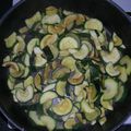 Courgettes au chorizo