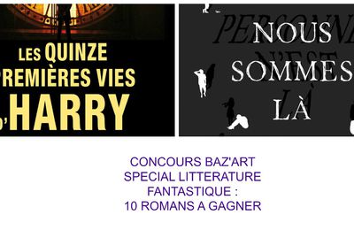 Concours Spécial littérature Fantastique : 10 livres à gagner!!