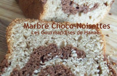 Semaine Blogo-choco: le marbré choco-noisettes