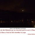Quartier Drouot - Frisons de la nuit en regardant le quartier de la lune...