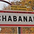 Randonnée à Chabanais en Charente du 22 novembre 2021