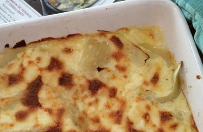 Gratin de fenouil au chorizo et à l'ossau-iraty