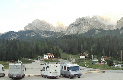 En Italie, dans les Dolomites di Auronzo