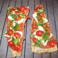 TARTINES DE TOMATES CERISES ET CHORIZO