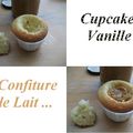 Cupcake Vanille & Confiture de Lait...