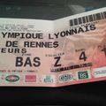 Rennes 0 - 1 LYON samedi 24 Mai 2015 dernière journée de LIGUE 1