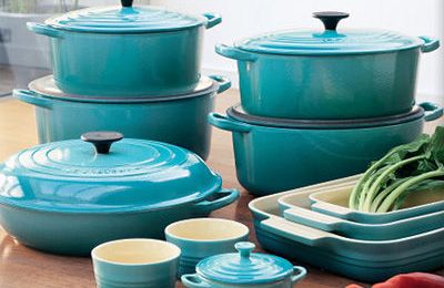 Le creuset et les cocottes en fonte sur TF1