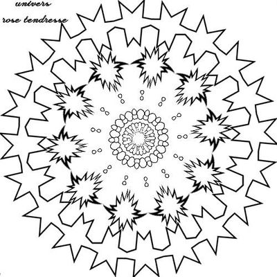 Imprimable Mandala 1