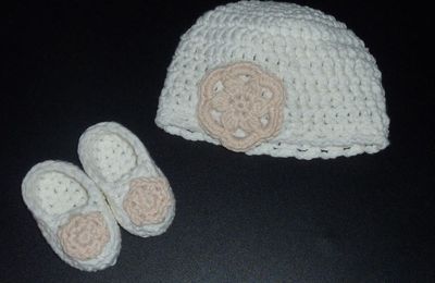 Tuto - Bonnet au crochet pour petite demoiselle