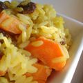 Curry de Carotte en Risotto