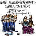 profits : salariés et actionnaires jamais contents...