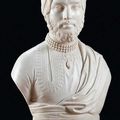 Maharajah Duleep Singh, last ruler of the Punjab, by John Gibson RA, a portrait bust sculpted in Rome